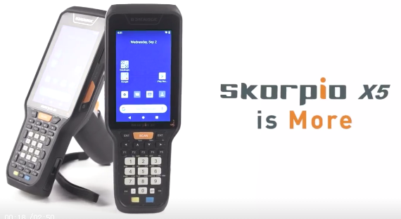 重磅來襲|Skorpio X5移動終端 - 增強可追溯性，提高生產(chǎn)力！