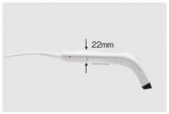 輕質(zhì)、緊湊型設(shè)計，握把厚度22mm，主機(jī)重量約85g